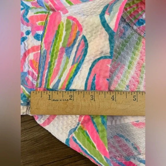 Lilly Pulitzer Adie Shorts Shellebrate Size 6 EUC H7 - Picture 7 of 8